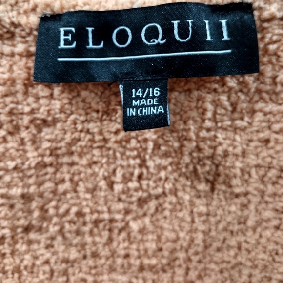 Eloquii Size 14/16 Fuzzy Tank - Picture 5 of 5